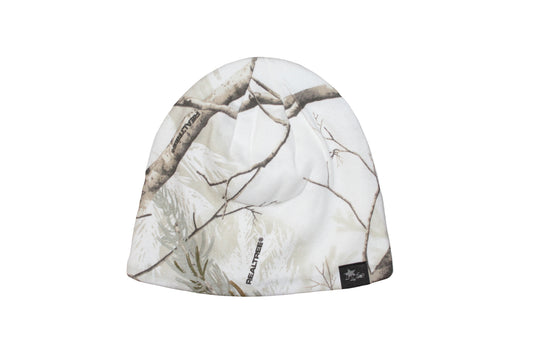 White Real Tree Beanie